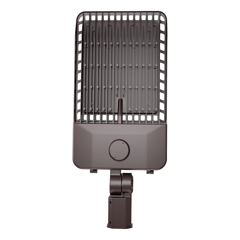 Steel Tech Lights LED Shoebox Parking Lot Light – 100W/120W/150W Selectable – Up to 22,500 Lumens – 277-480V