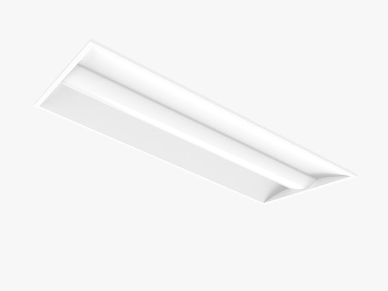 Steel Tech Lights 2x4 LED Troffer Light with Frosted Cover – 15W/25W/50W Selectable – Up to 7,500 Lumens – 3000K/4000K/5000K – 120-277V – 0-10V Dimmable