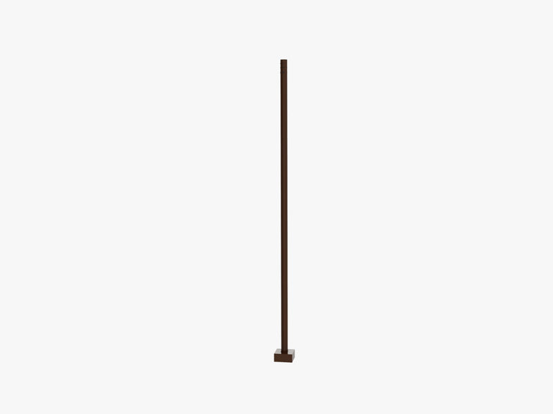 Steel Tech Lights 15FT x 4-Inch Round Steel Light Pole – 11 Gauge – ASTM A500 Grade B – Hot-Dip Galvanized – Bronze Powder Coat
