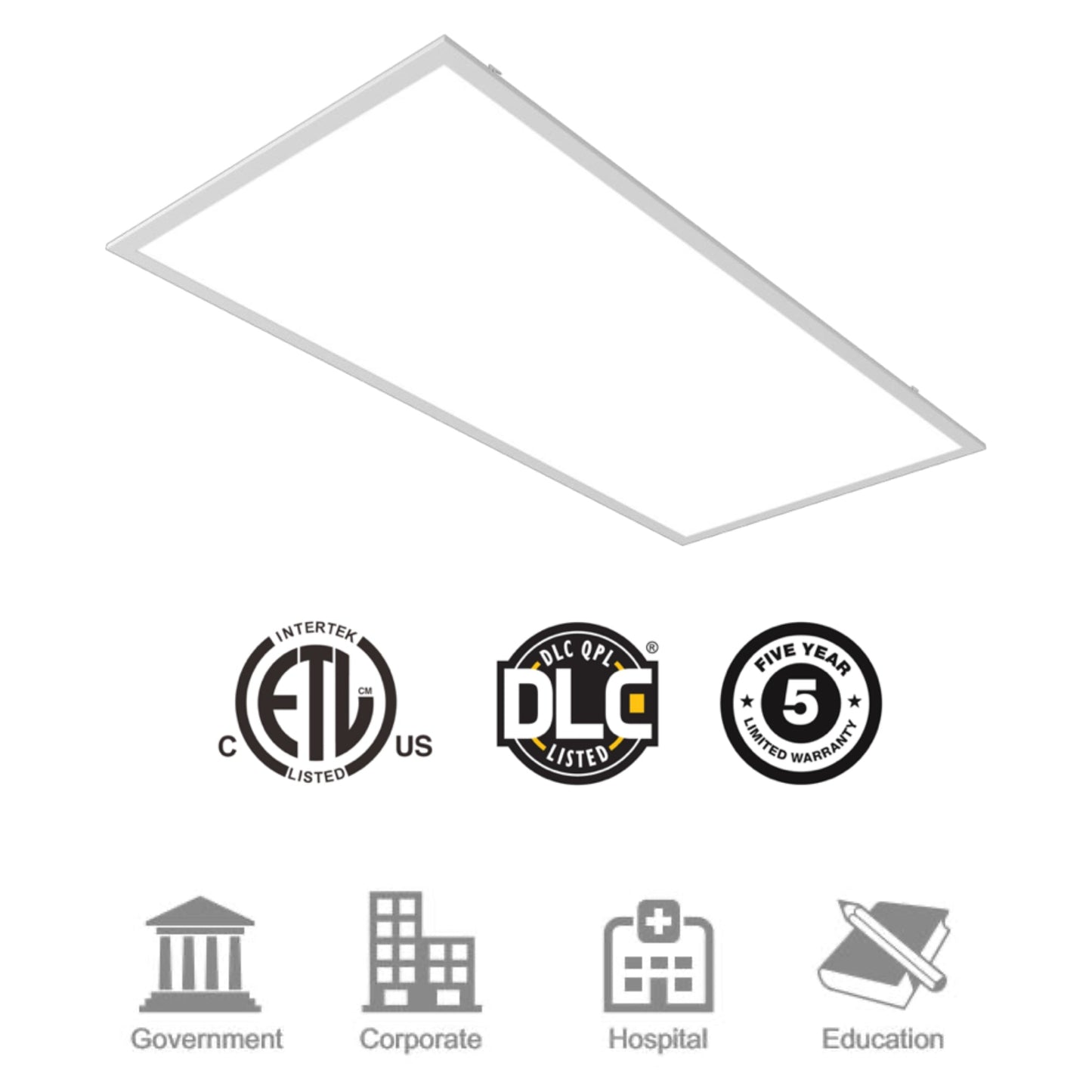 2'X4' LED Panel Up to 72 Watt EXTREME BRIGHT(4 PACK)