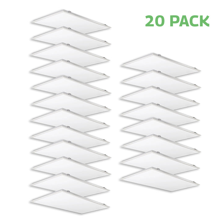 2' X 4' Drop in Grid LED 72 Watt Tunable Panel Troffer (20 PACK)