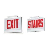 Steel LED Exit / Stairs Light 5W Surface Mount Chicago Approved
