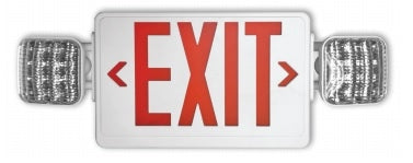 LED Exit Emergency Combo (Case of 4)