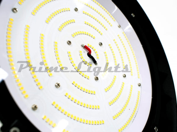 150W LED Wet Location Round High Bay - Premium LED Chips - 19,500 Lumens - Calc