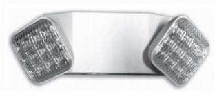 LED Twin Head Emergency Light (Case of 4)