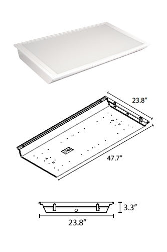 SteelTech 2×4 Select LED Troffer