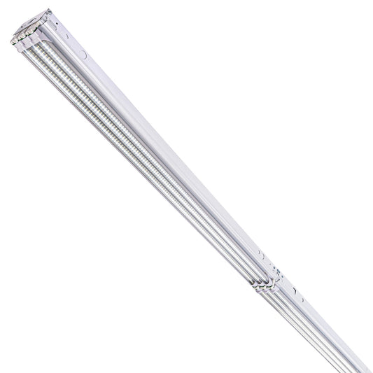 8ft. USA Made BOLT® 6 Lamp LED Shop Light – 120W - 21,600 Lumens - Clear/Frosted