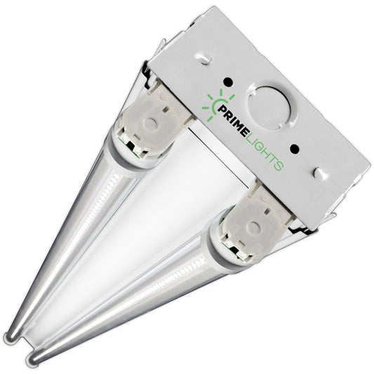 4ft. USA Made LED 2 Lamp BOLT® Shop Light 40W - 7,200 Lumens - Clear/Frosted