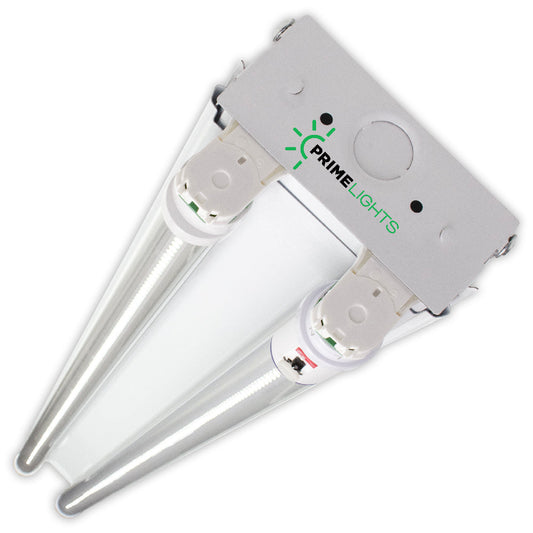 4ft. USA Made LED 2 Lamp BOLT® Shop Light 40W - 90 Minute Emergency Battery Backup Lamp  - 7,200 Lumens