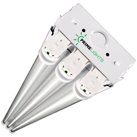 4ft. USA Made LED 3 Lamp BOLT® Shop Light 60W - 10,800 Lumens - Clear/Frosted