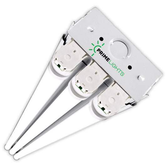 4ft. USA Made LED 3 Lamp BOLT® Shop Light 60W - 90 Minute Emergency Battery Backup Lamp - 10,800 Lumens