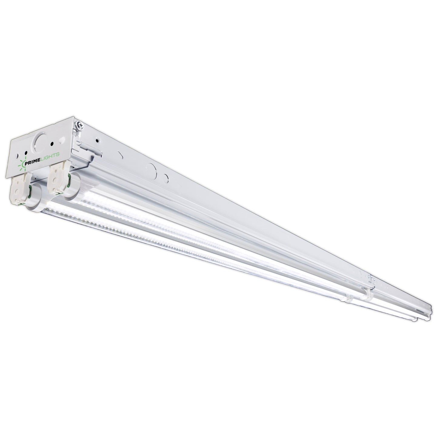 8ft. USA Made BOLT®  4 Lamp LED Shop Light – 80W - 14,400 Lumens - Clear/Frosted
