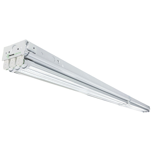 8ft. USA Made BOLT® 6 Lamp LED Shop Light – 120W - 21,600 Lumens - Clear/Frosted