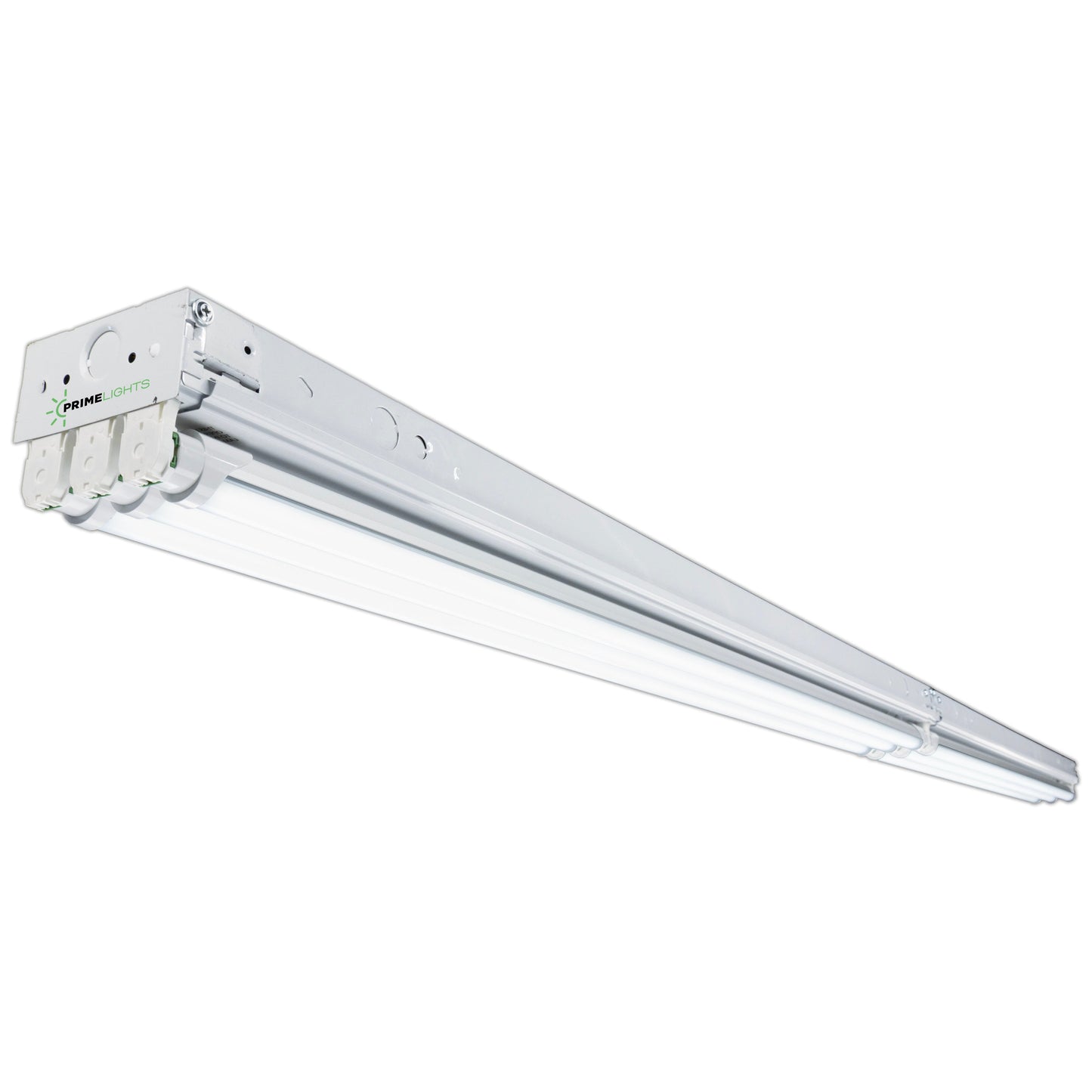 8ft. USA Made BOLT® 6 Lamp LED Shop Light – 120W - 21,600 Lumens - Clear/Frosted