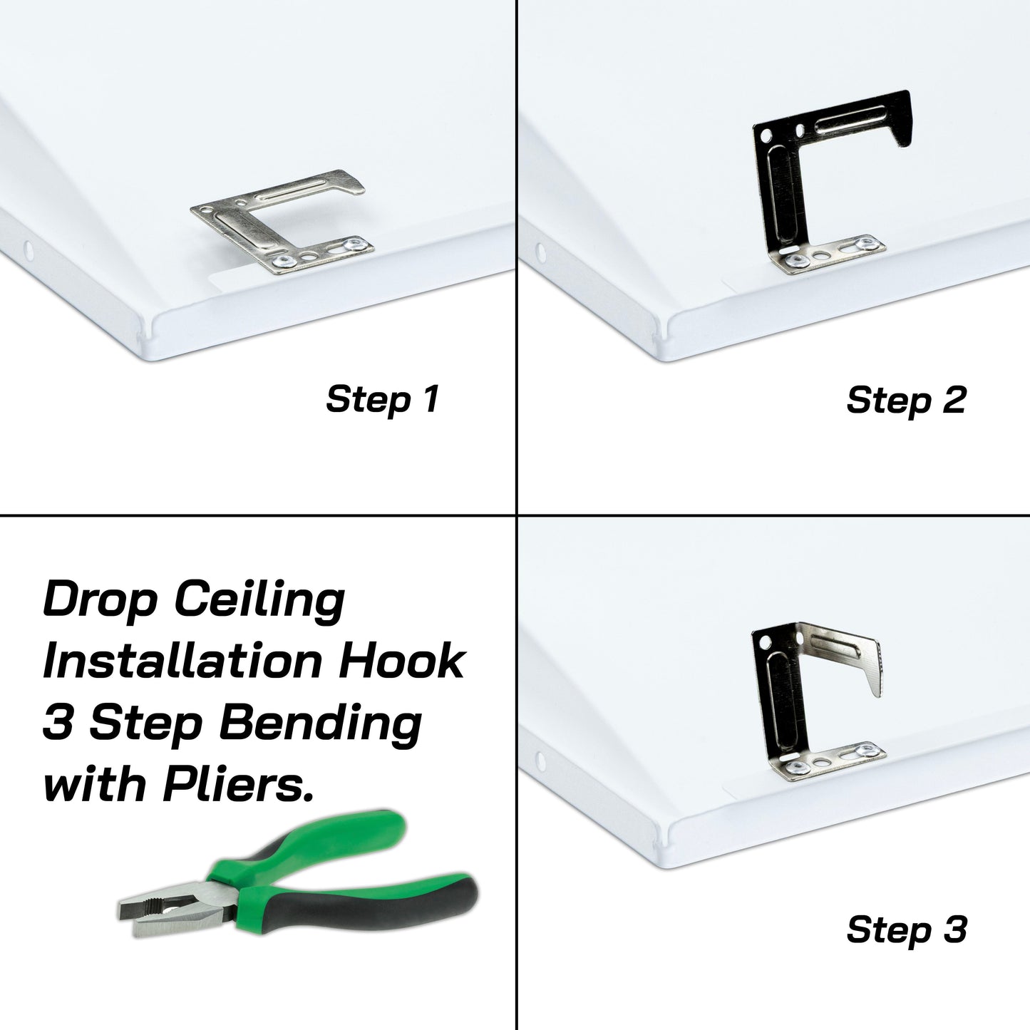 2' x 2' LED Center Basket Troffer - 6,000 Lumens (2 Pack)