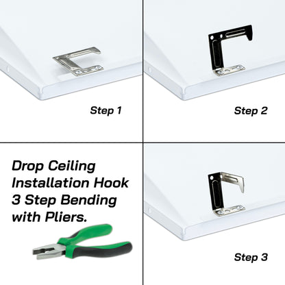 2' x 2' LED Center Basket Troffer - 6,000 Lumens (2 Pack)