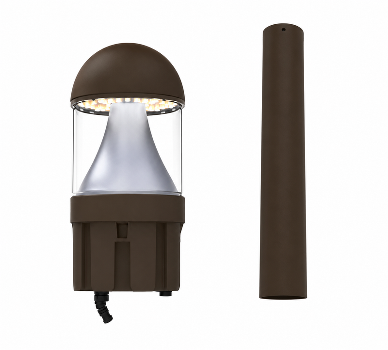 Steel Tech Lights LED Bollard Light (UL + DLC Premium Certified)