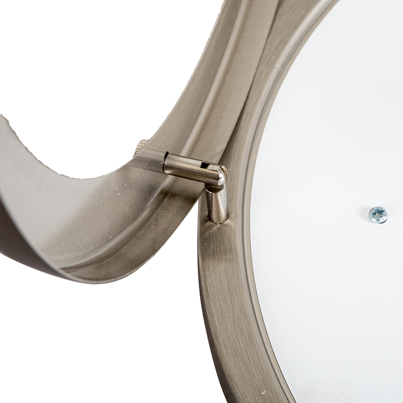 Energetic Lighting FMB12R12E92750 12" Flush Mount Double Ring Brushed Nickel 16W/14W/12W, 120V, Dimmable, Color Selectable