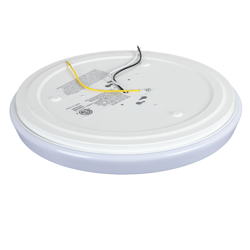 Energetic Lighting FMR15R18E92750 15" Flush Mount LED 24W/21W/18W, 120V, Dimmable, Color Selectable