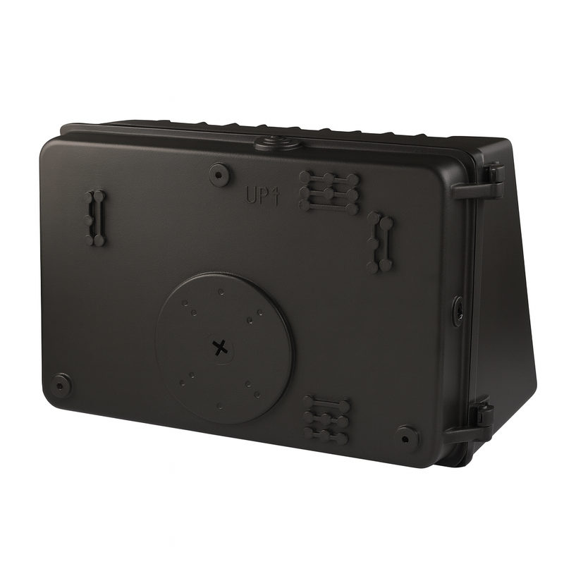 Selectable LED Full Cut-Off Wall Pack | 40W/60W/80W | 3000K/4000K/5000K | 11,200 Lumens | Steel Tech Lights