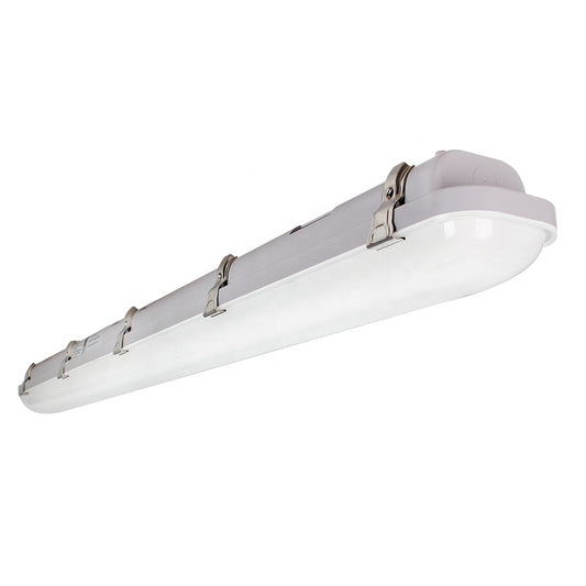 Steel Tech Lights 8FT Vapor Proof LED Fixture – 100W/80W/70W/60W/50W – Up to 13,145 Lumens – 120–277V – 5CCT Tunable – IP65
