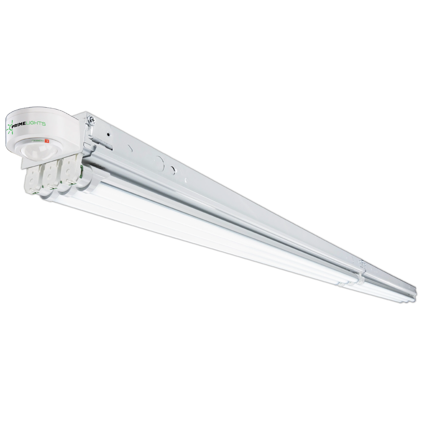 8ft. USA Made BOLT® Motion Activated 6 Lamp LED Shop Light – 120W - 21,600 Lumens - Clear/Frosted