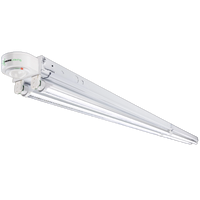 8ft. USA Made BOLT® Motion Activated 4 Lamp LED Shop Light – 80W - 14,400 Lumens - Clear/Frosted