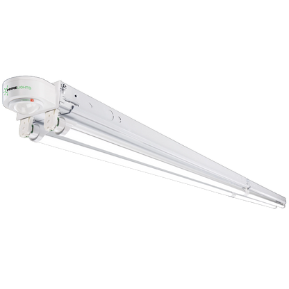 8ft. USA Made BOLT® Motion Activated 4 Lamp LED Shop Light – 80W - 14,400 Lumens - Clear/Frosted