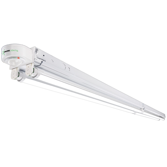 8ft. USA Made BOLT® Motion Activated 4 Lamp LED Shop Light – 80W - 14,400 Lumens - Clear/Frosted