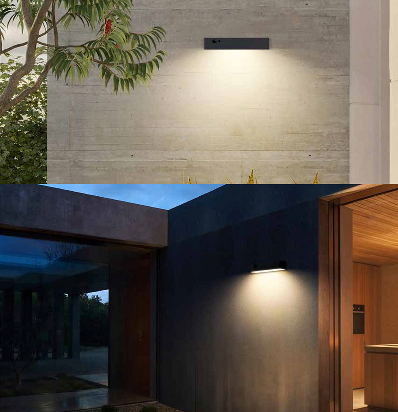 PrimeLights Solar - Solar Powered Monolith Wall Pack Light 1.5W, 1000 Lumens