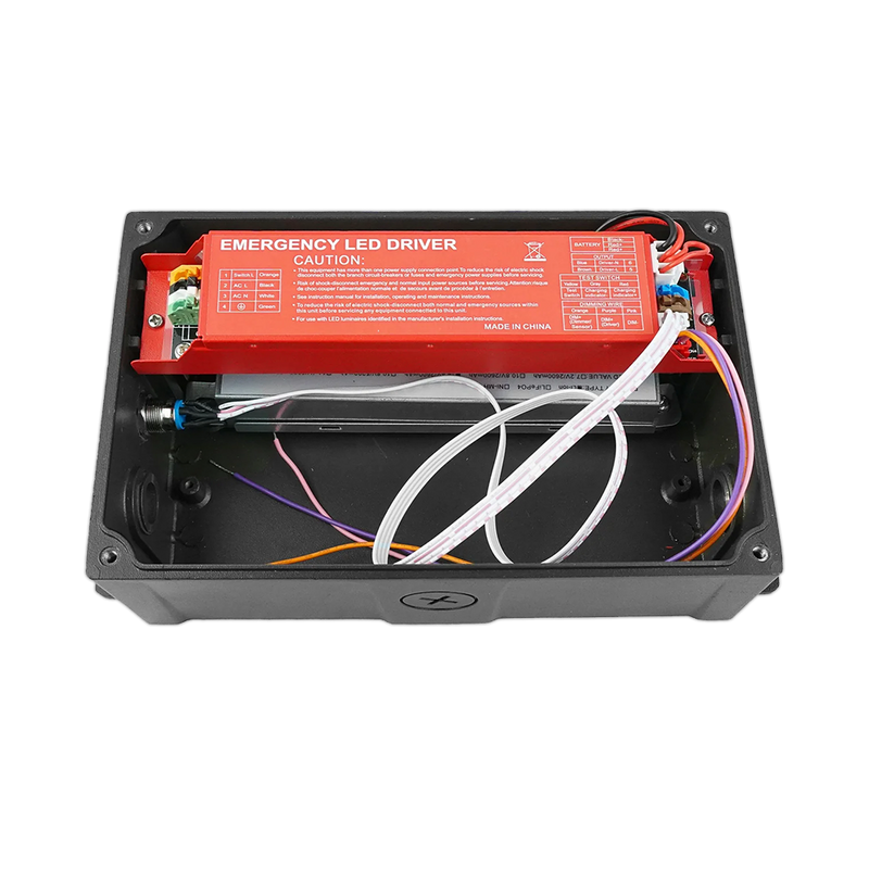 Exterior LED Emergency 90 Min Battery Junction Box 18Watt Output