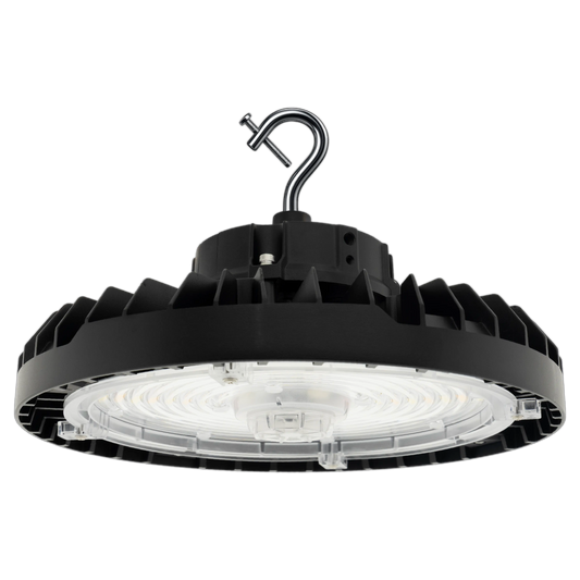240/200/150W - Up to 33,600 Lumen LED Round High Bay UFO - Premium LED Chips