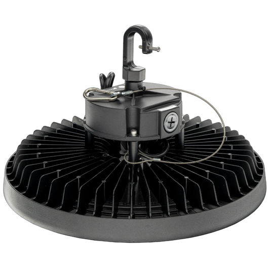 Steel Tech Lights 300W Select LED UFO High Bay – 45,000 Lumens | 100–277V | 5000K | DLC Premium | IP65