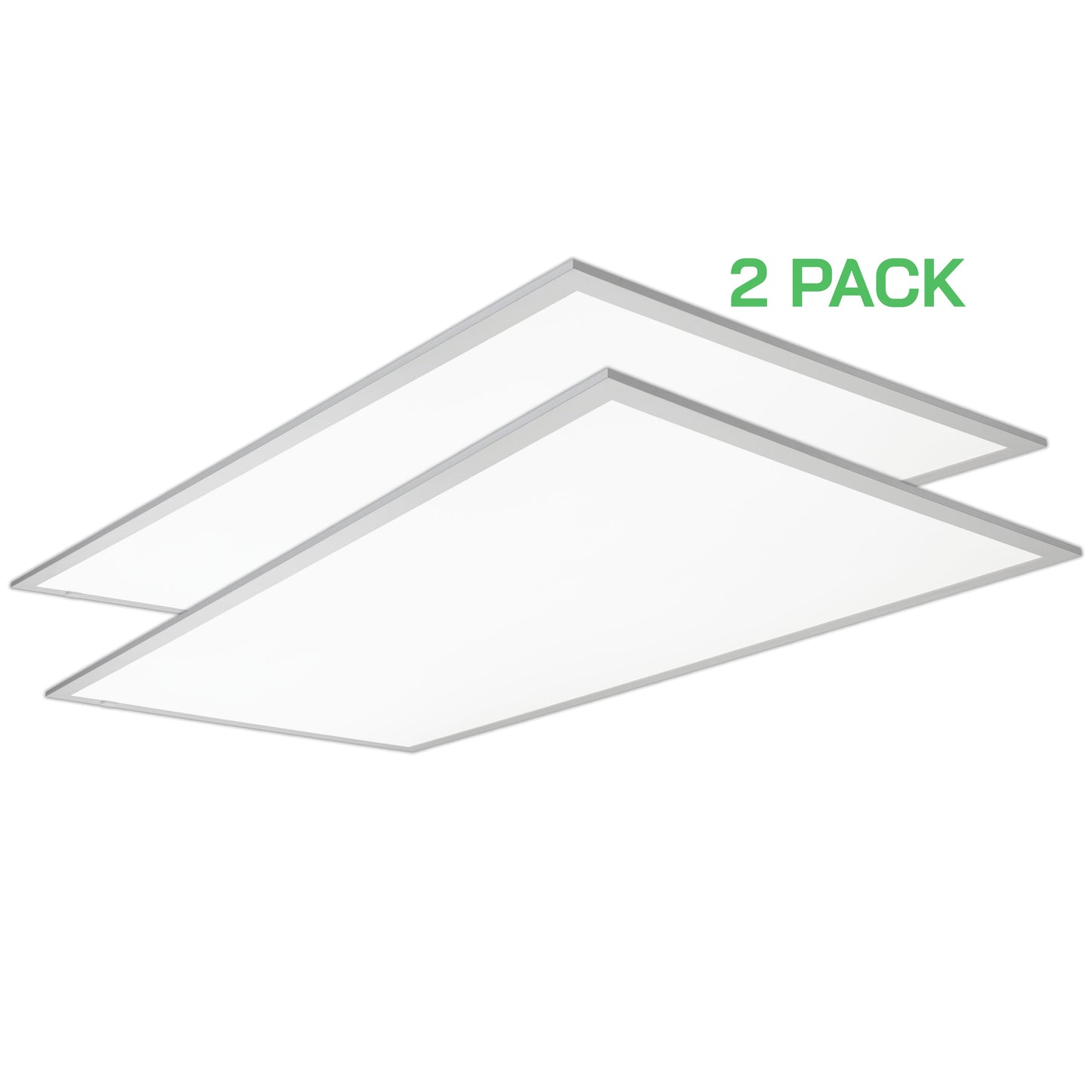 2' X 4' LED 40 Watt  Tunable Panel Troffer (2 PACK)