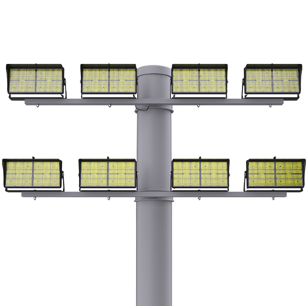 Steel Tech Lights 500W / 600W LED Stadium Light – 75,000 / 92000 Lumens 200-480V