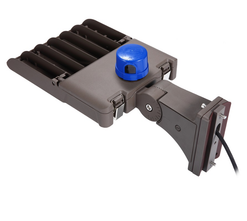 Steel Tech LED Parking Lot Area Shoe Box Light 300W, 42,000 Lumens, 347-480V