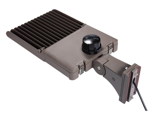 Steel Tech LED Parking Lot Area Shoe Box Light 300W, 42,000 Lumens, 347-480V