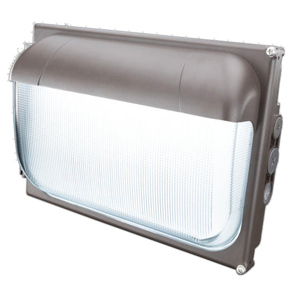 Slim LED Wall Pack, Up to 120W & 14,400 Lumens
