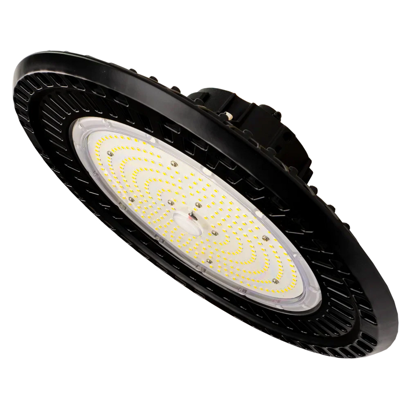 200W LED Wet Location Round High Bay - Premium LED Chips - 26,000 Lumens