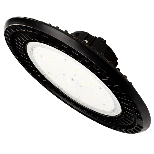 200W LED Wet Location Round High Bay - Premium LED Chips - 26,000 Lumens