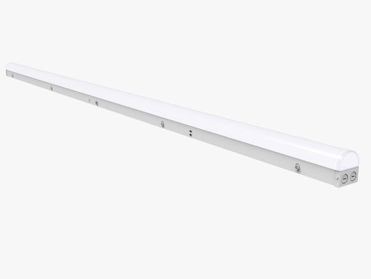 Steel Tech Lights 8FT LED Strip Light – 150W/120W/100W/80W/60W – Up to 24,105 Lumens – 120–277V – Selectable CCT – Commercial Linear Lighting