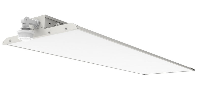 Steel Tech Lights LHB07 Linear High Bay Light (New Version) – Selectable 60W/80W/110W/130W/160W – Selectable 3500K/4000K/5000K – AC120–277V – 0–10V Dimmable – 2FT – Audio Jack Sensor Base
