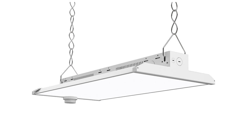 Steel Tech Lights LHB07 Linear High Bay Light (Old Version) – Selectable 110W/160W/220W – 5000K – AC120–277V – 0–10V Dimmable – 2FT – 3-Pin Sensor Base