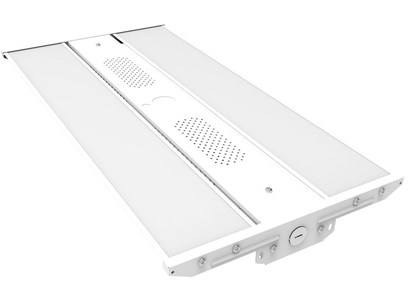 Steel Tech Lights LHB06 Linear High Bay Light – Selectable 80W/110W/165W – Selectable 3500K/4000K/5000K – AC277-480V – 0-10V Dimmable