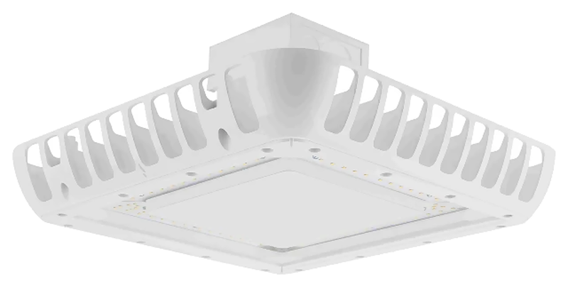 Steel Tech Lights LED High-Output Canopy Light – 200W – 30,000 Lumens – 5000K – 100-277V – 0-10V Dimmable