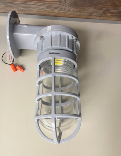 Steel Tech Lights O‑Series LED Explosion‑Proof Jelly Jar Light – 20W I Wall Mount