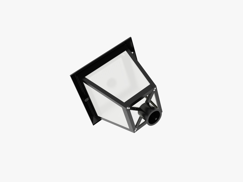 Steel Tech Lights LED Post Top Light – Selectable 20W/30W/40W/50W/60W – Selectable 3000K/4000K/5000K –SS-PT02-60W-H-TCP- 120–277V – 0–10V Dimmable
