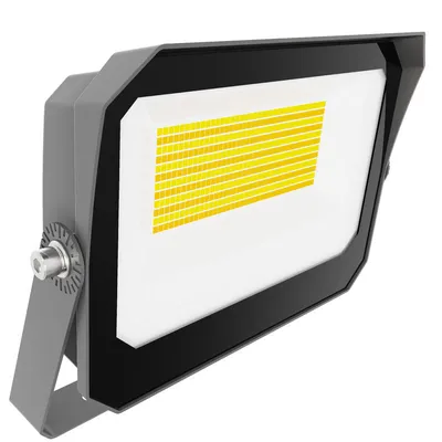 Steel Tech Lights 80W/60W/35W LED Flood Light – Yoke Mount – Up to 10,584 Lumens – 120–277V – Selectable CCT – IP65 Outdoor Flood Lighting
