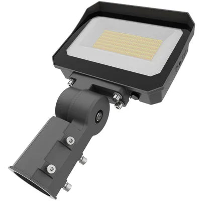 Steel Tech Lights 150W/120W/100W LED Flood Light – Slip-Fitter Mount – Up to 20,314 Lumens – 120–277V – Selectable CCT – IP65 Outdoor Flood Lighting