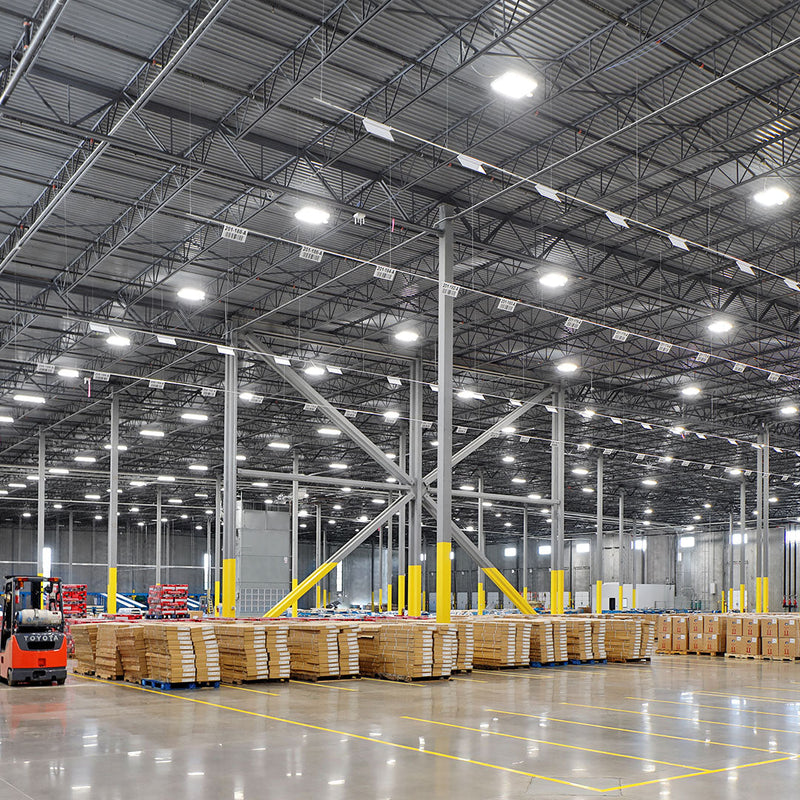 Steel Tech Lights 150W Select LED UFO High Bay – 22,500 Lumens | 100–277V | 5000K | DLC Premium | IP65